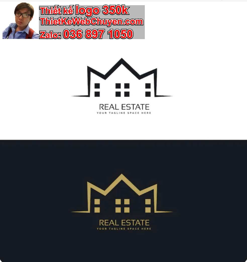 Thiết Kế Logo Công Ty Bất Động Sản Giá Rẻ TPHCM