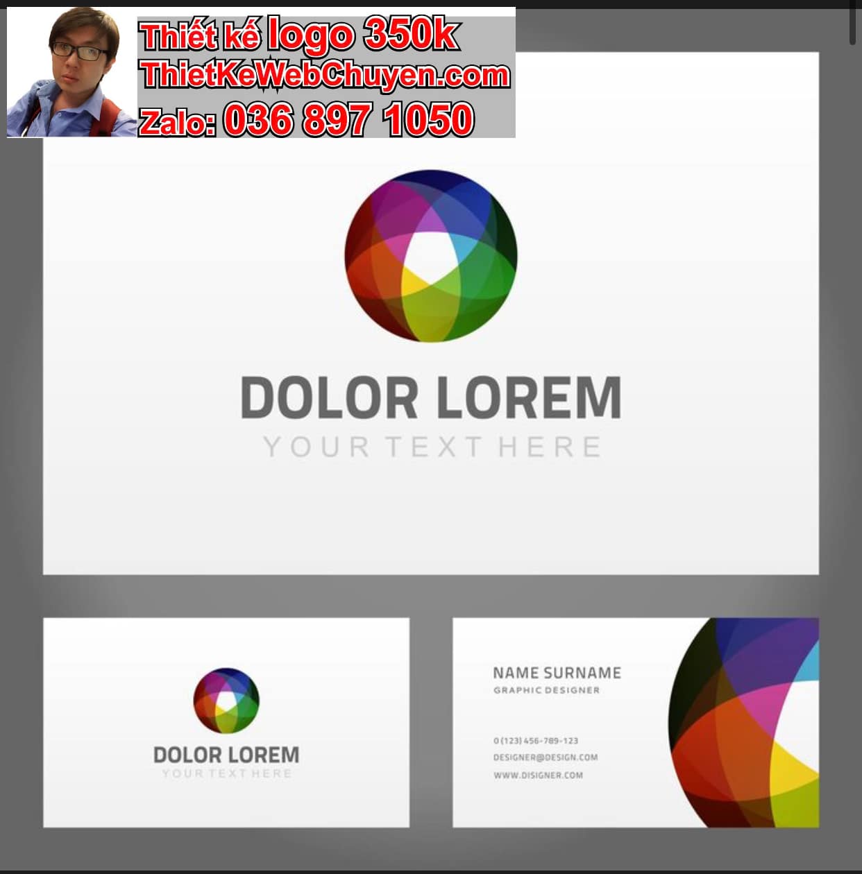 Thiết kế logo công ty chuẩn in ấn cmyk rgb pantone