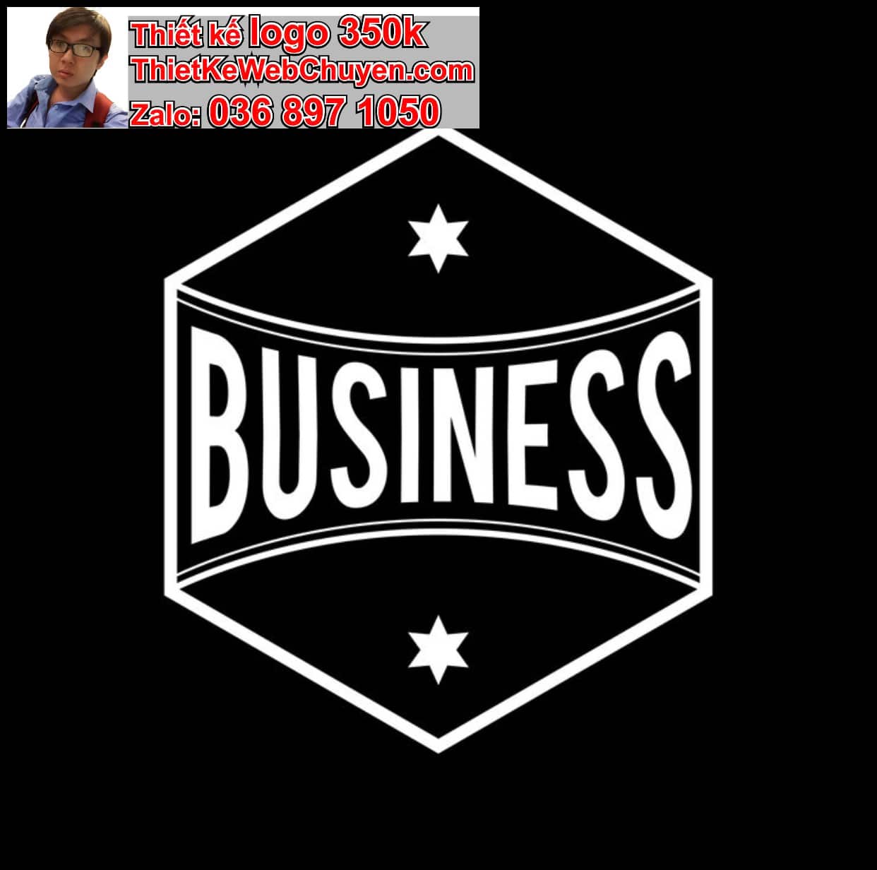 Thiết kế logo công ty đen trắng giá rẻ