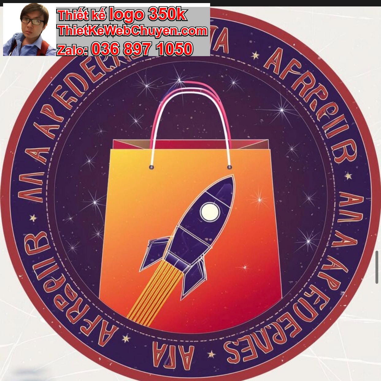 Thiết kế logo công ty emblem giá rẻ