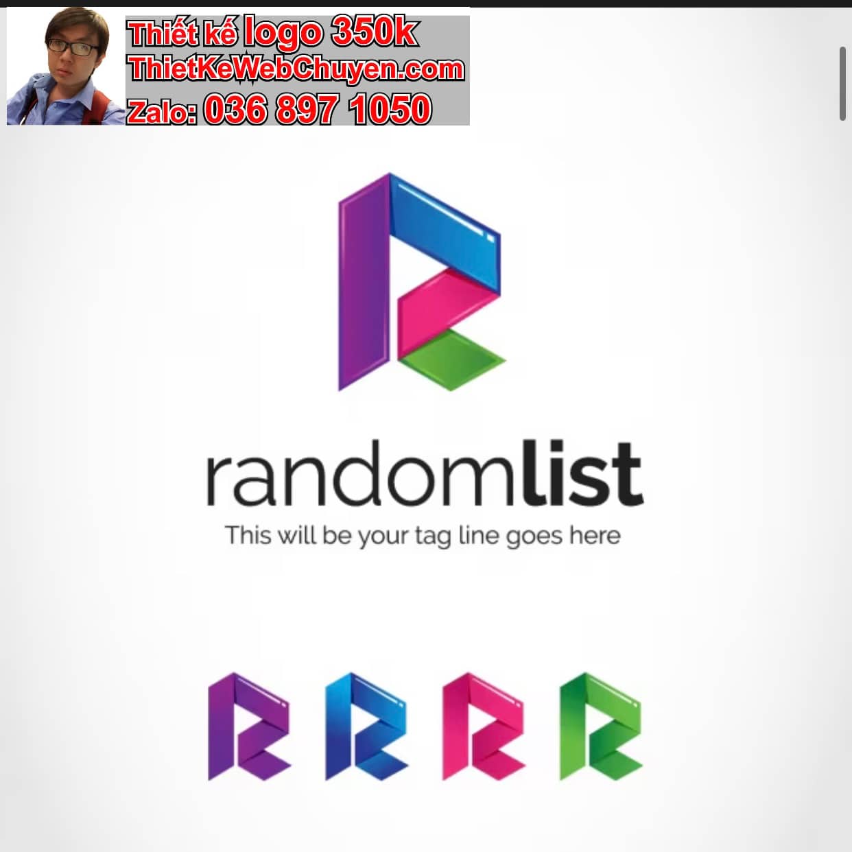 Thiết kế logo công ty geometric