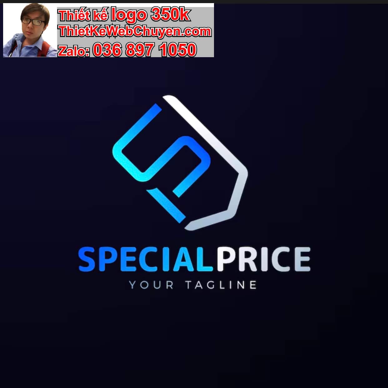 Thiết kế logo công ty geometric