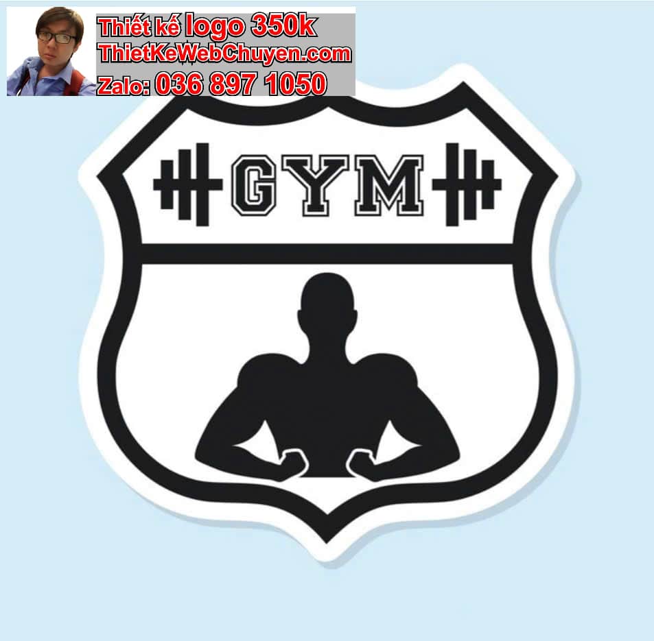 Thiết kế logo công ty gym giá rẻ Hà Nội