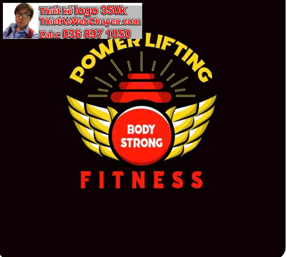 Thiết kế logo công ty gym giá rẻ Hà Nội