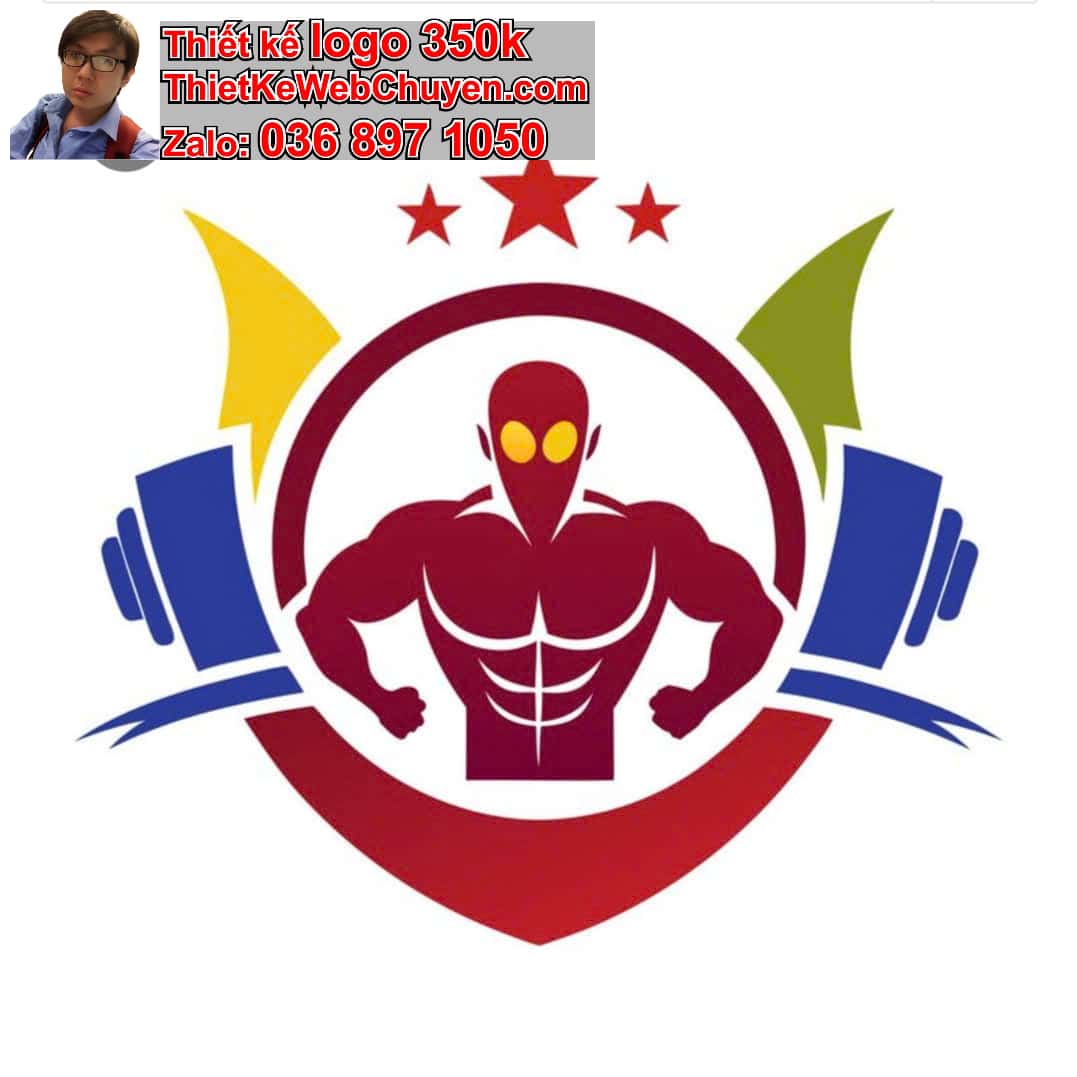Thiết kế logo công ty gym giá rẻ TPHCM