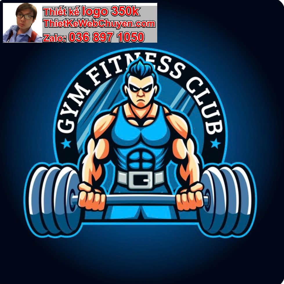 Thiết kế logo công ty gym giá rẻ TPHCM