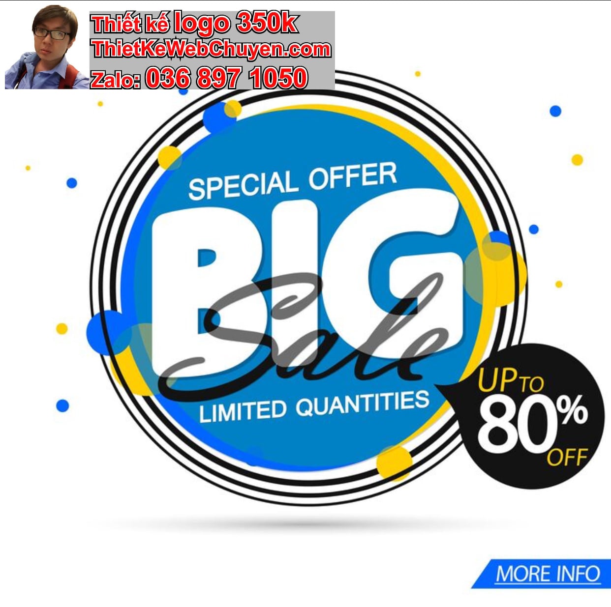 Thiết kế logo công ty hình tròn giá rẻ