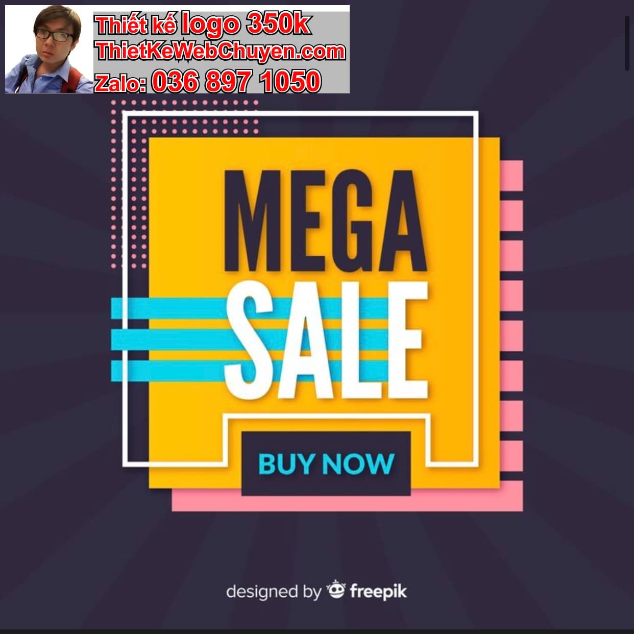 Thiết kế logo công ty hình vuông