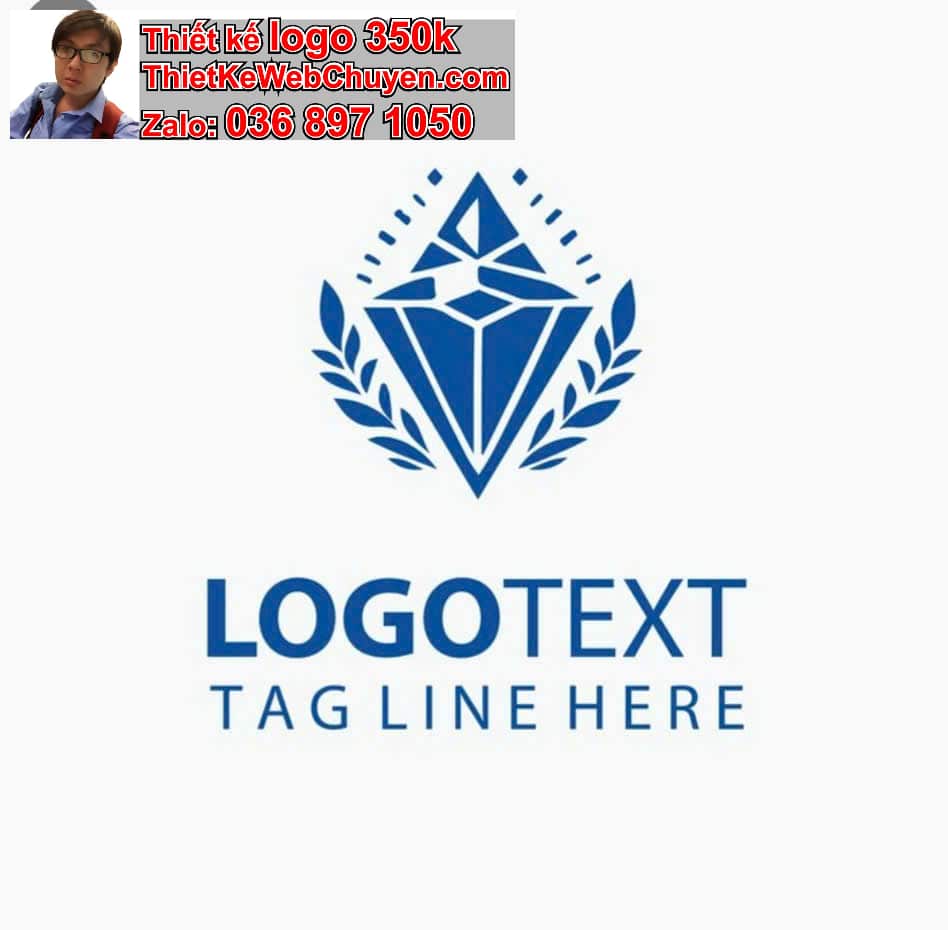 Thiết kế logo công ty kim cương