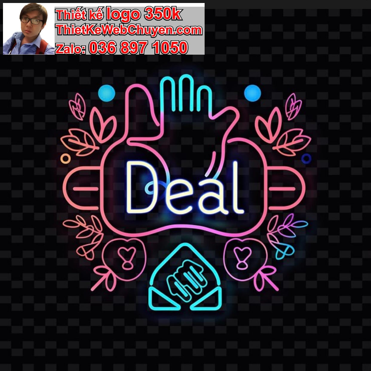 Thiết kế logo công ty line art