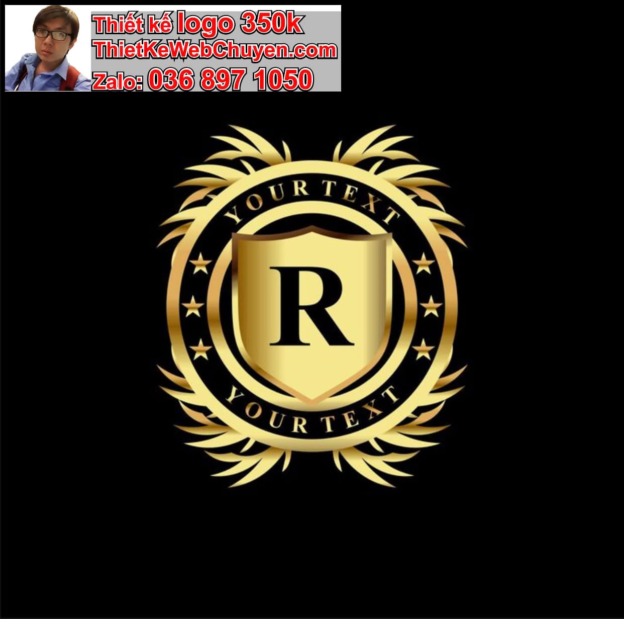 Thiết kế logo công ty luxury giá rẻ
