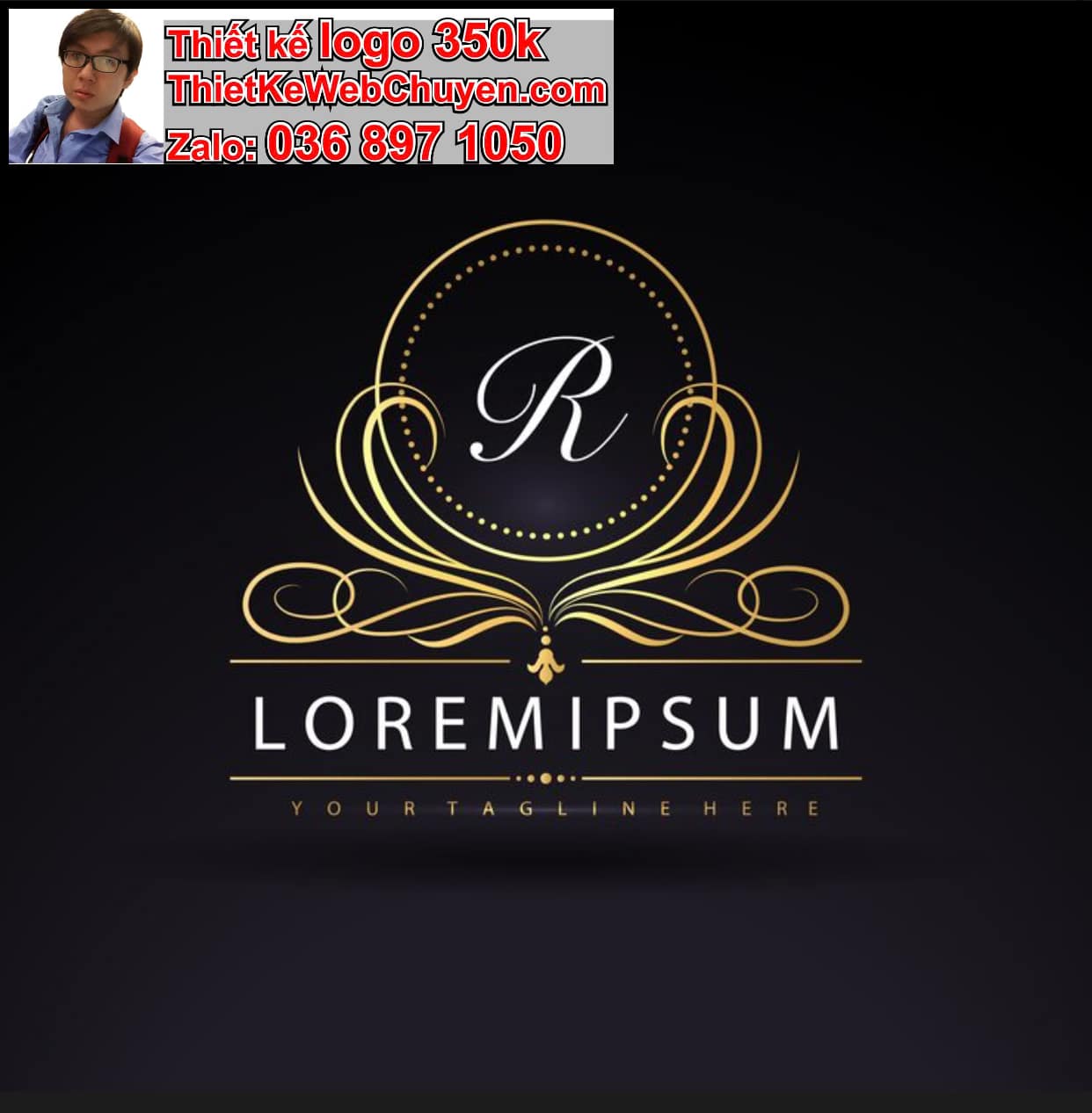 Thiết kế logo công ty luxury giá rẻ