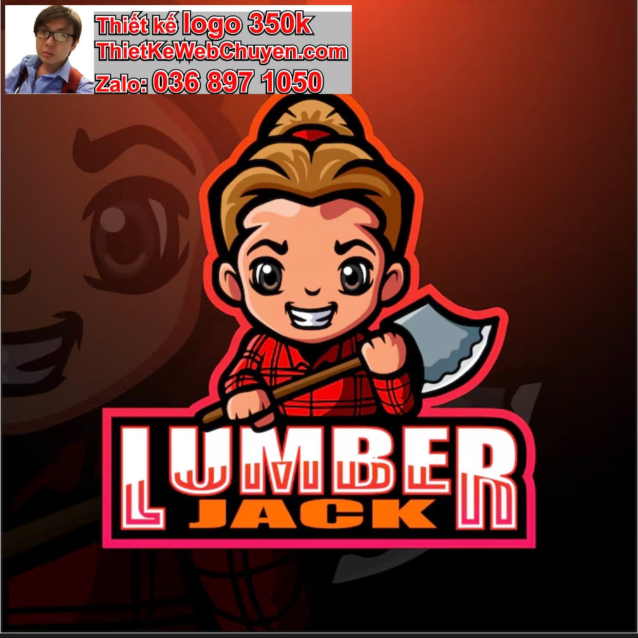 Thiết kế logo công ty mascot