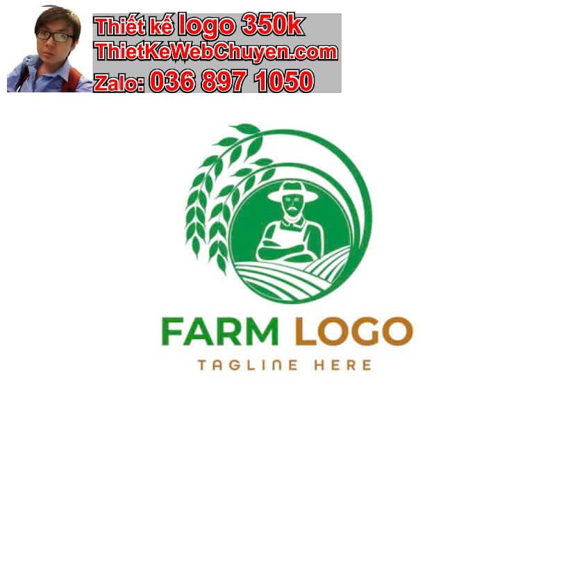 Thiết kế logo công ty trang trại giá rẻ