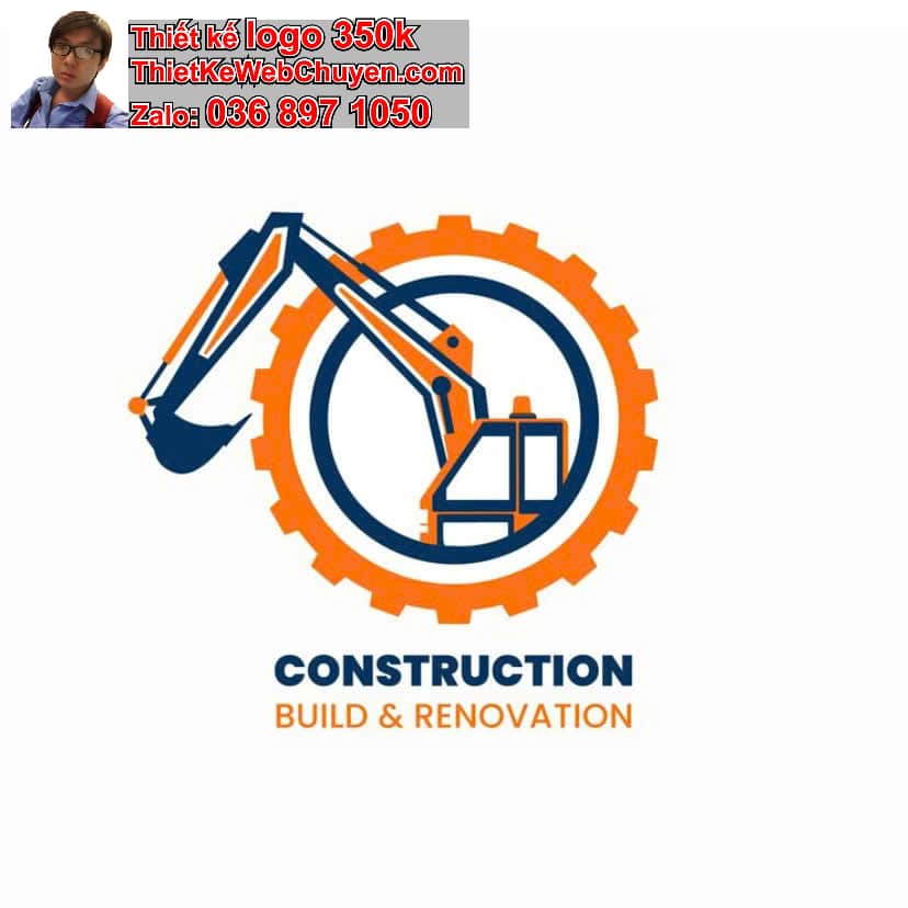 Thiết kế logo công ty xe cẩu
