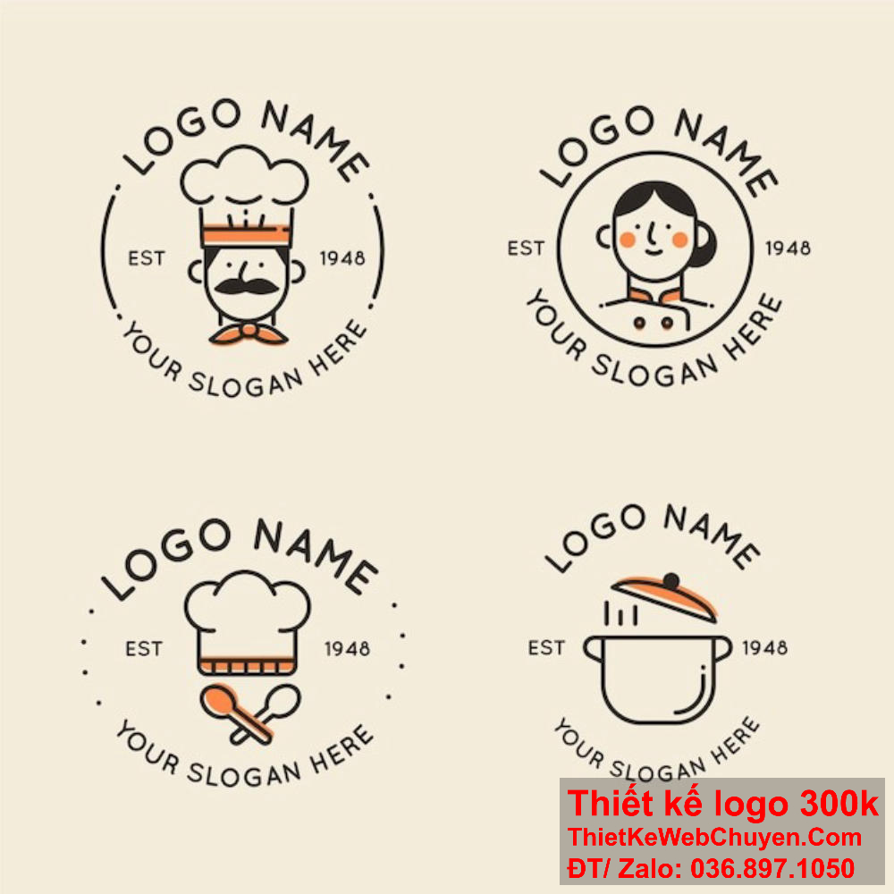 Để thiết kế logo dịch vụ nấu ăn đẹp, cần hiểu rõ về phong cách ẩm thực. Chúng tôi luôn đặt sự hài lòng của khách hàng lên hàng đầu trong thiết kế logo dịch vụ nấu ăn.