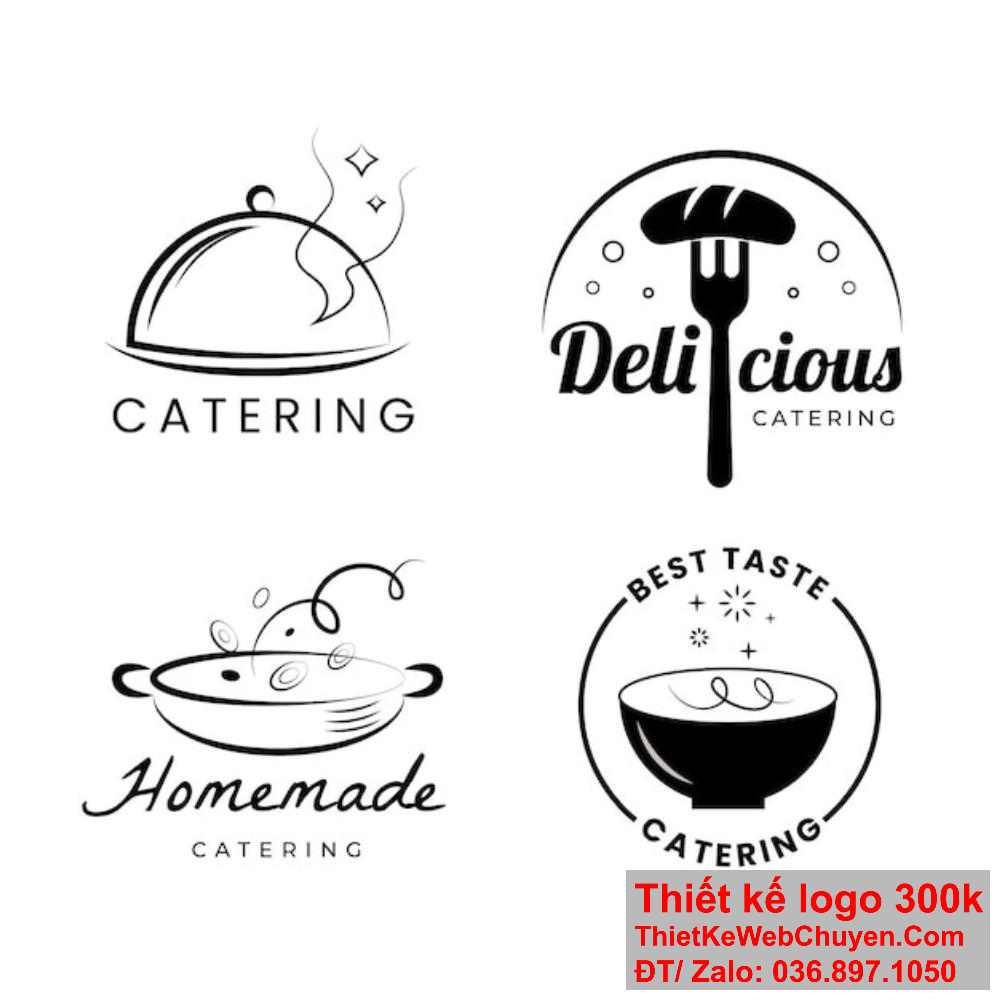 Để thiết kế logo dịch vụ nấu ăn ấn tượng, cần có sự sáng tạo và kỹ thuật. Chúng tôi cung cấp dịch vụ thiết kế logo dịch vụ nấu ăn chuyên nghiệp.