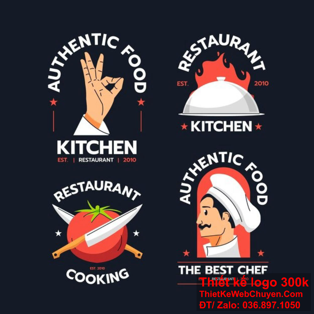 Chúng tôi luôn chú trọng đến từng chi tiết trong thiết kế logo dịch vụ nấu ăn. Thiết kế logo dịch vụ nấu ăn cần phải phù hợp với mục tiêu kinh doanh.