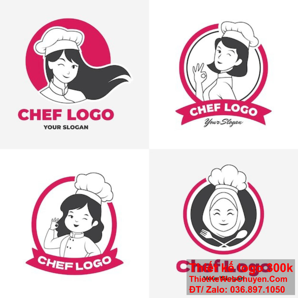 Để thiết kế logo dịch vụ nấu ăn hoàn hảo, cần có sự sáng tạo và kinh nghiệm. Mỗi thiết kế logo dịch vụ nấu ăn đều mang đậm dấu ấn ẩm thực riêng.