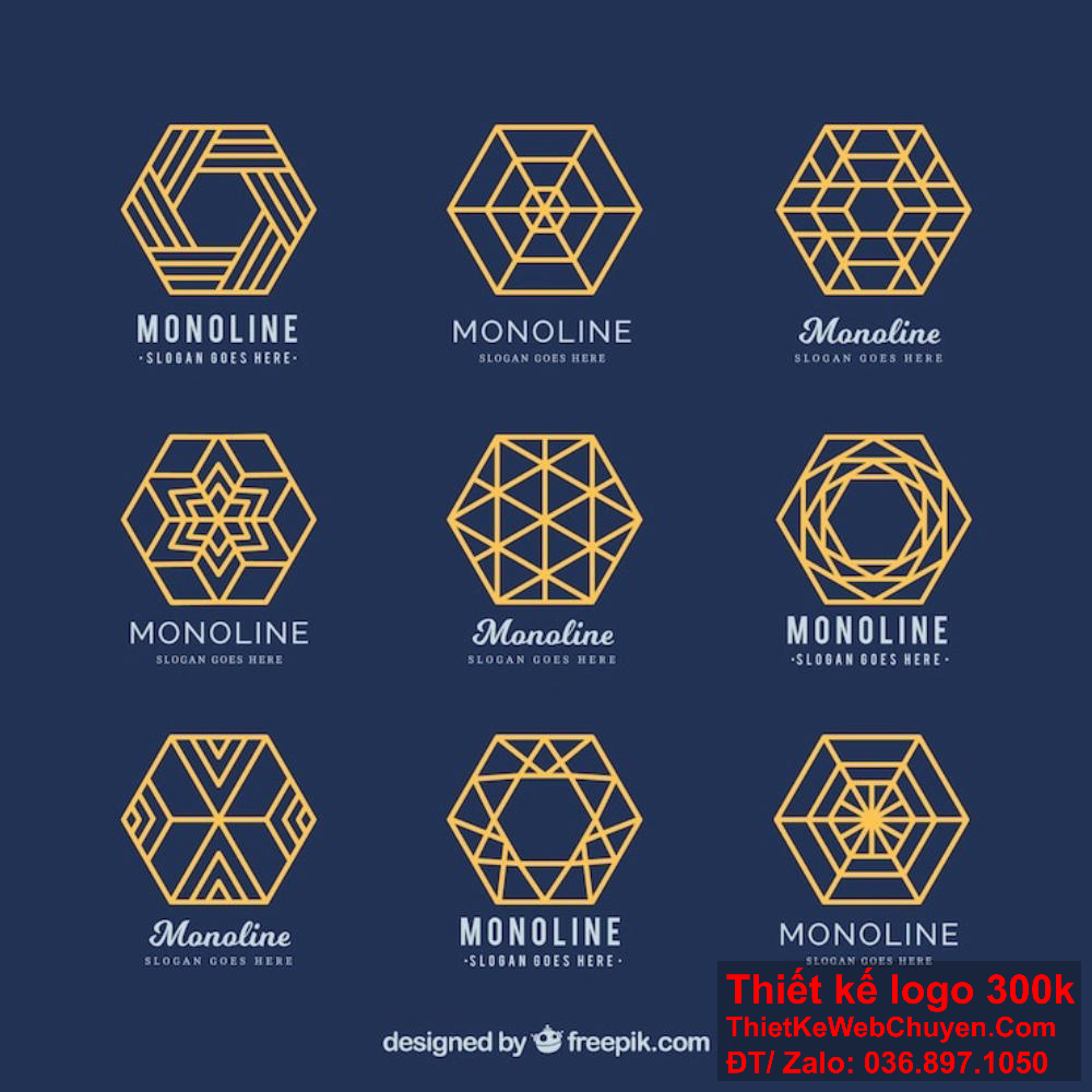Đánh giá khả năng áp dụng của logo hình lục giác trên các sản phẩm và nền tảng khác nhau. Lựa chọn phông chữ phù hợp để tăng tính chuyên nghiệp và dễ đọc của logo hình lục giác.