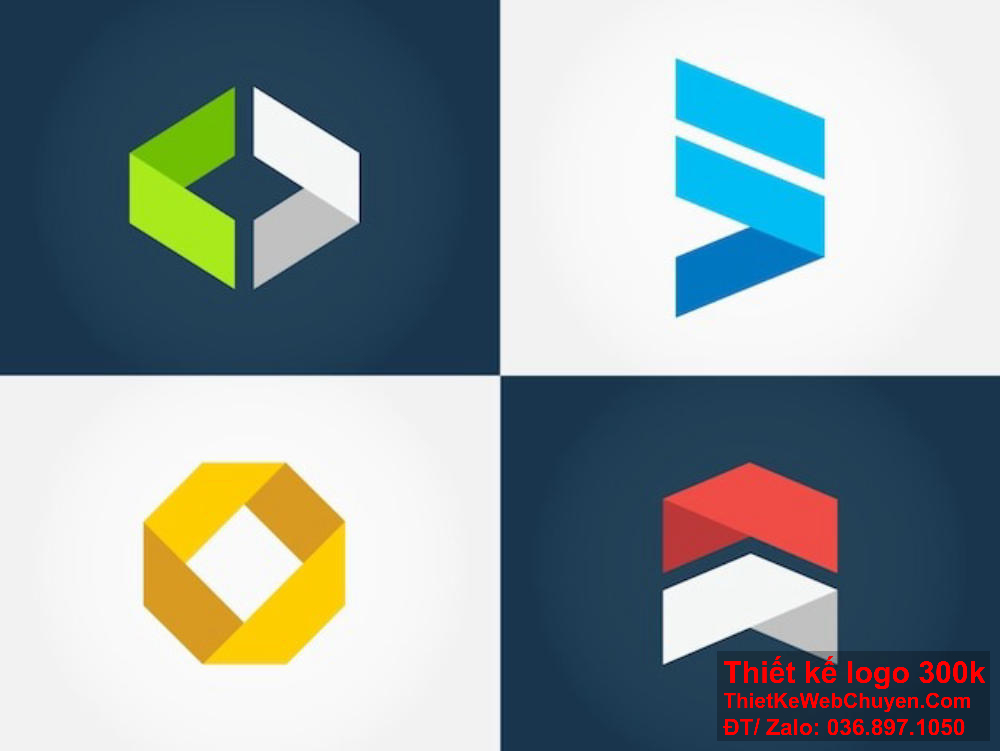 kỹ thuật thiết kế logo hình vuông