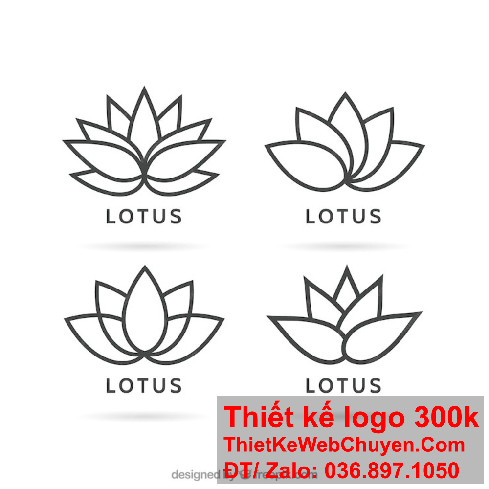 Thiết kế logo hoa sen cần sự tỉ mỉ và khéo léo trong từng chi tiết. Thiết kế logo hoa sen giúp thương hiệu tạo dấu ấn sâu đậm.