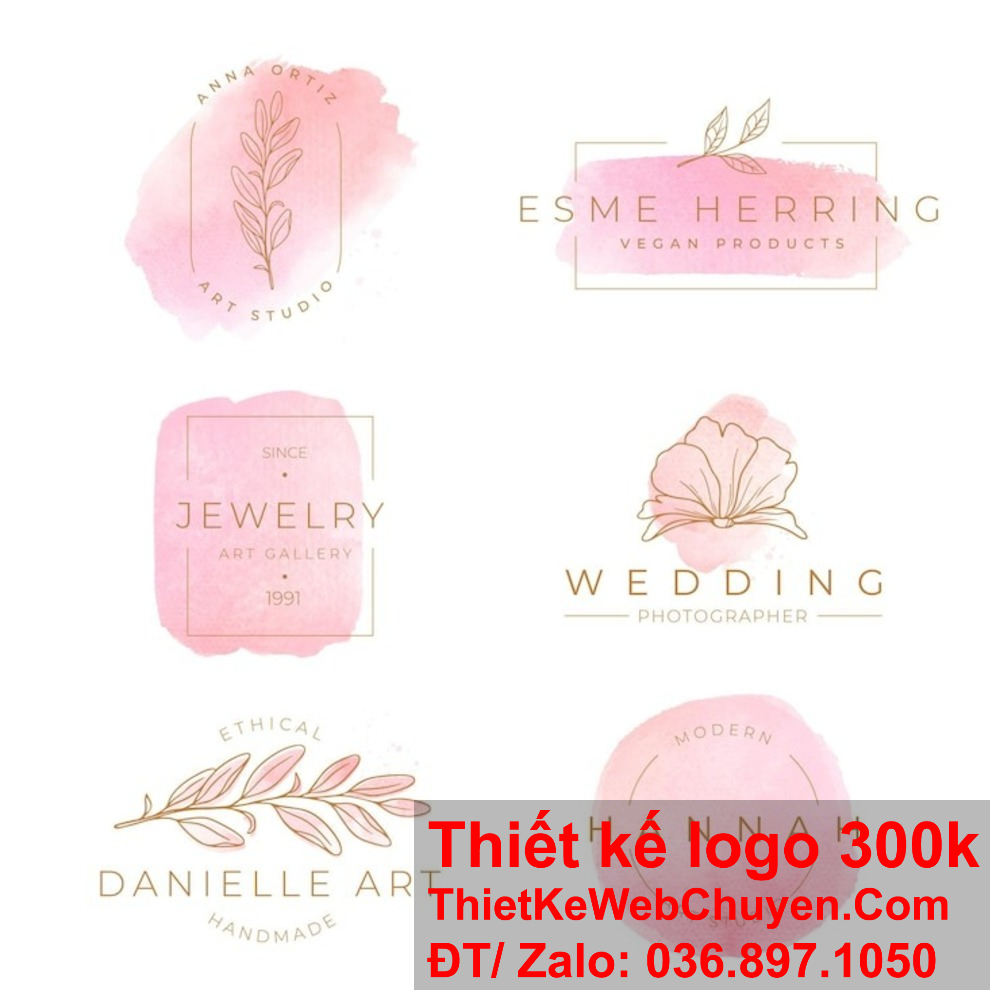 Thiết kế logo màu hồng tạo sự hấp dẫn và cuốn hút cho khách hàng. Thiết kế logo màu hồng cần phải thể hiện sự chuyên nghiệp và thẩm mỹ.