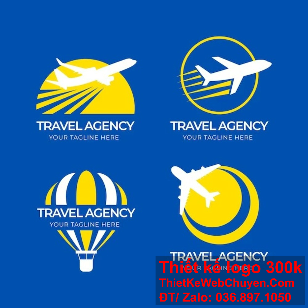 Để tạo ấn tượng, hãy chọn thiết kế logo máy bay độc đáo. Logo máy bay được thiết kế tỉ mỉ sẽ thu hút khách hàng hơn.