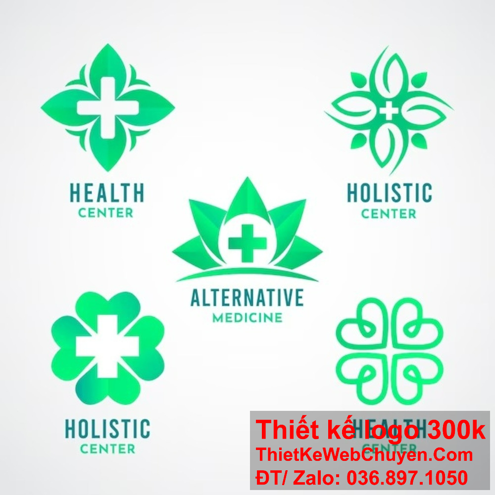 Thiết kế logo nhà thuốc công ty dược phẩm đẳng cấp.