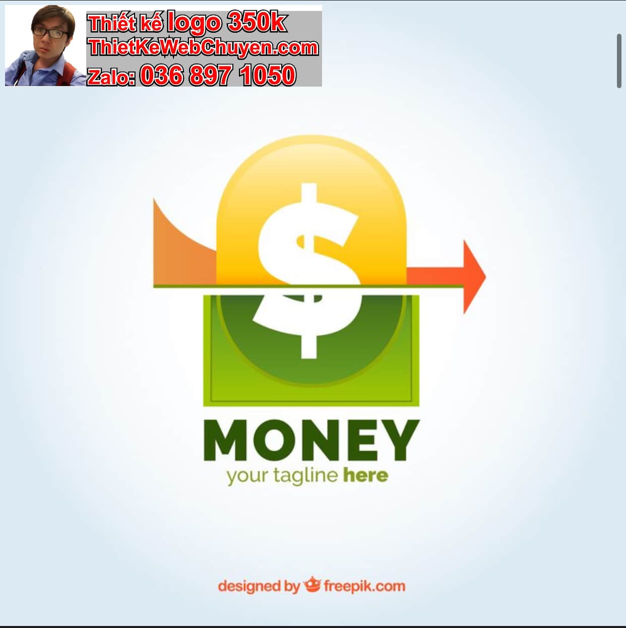 Thiết kế logo online Dịch vụ cho vay tiền