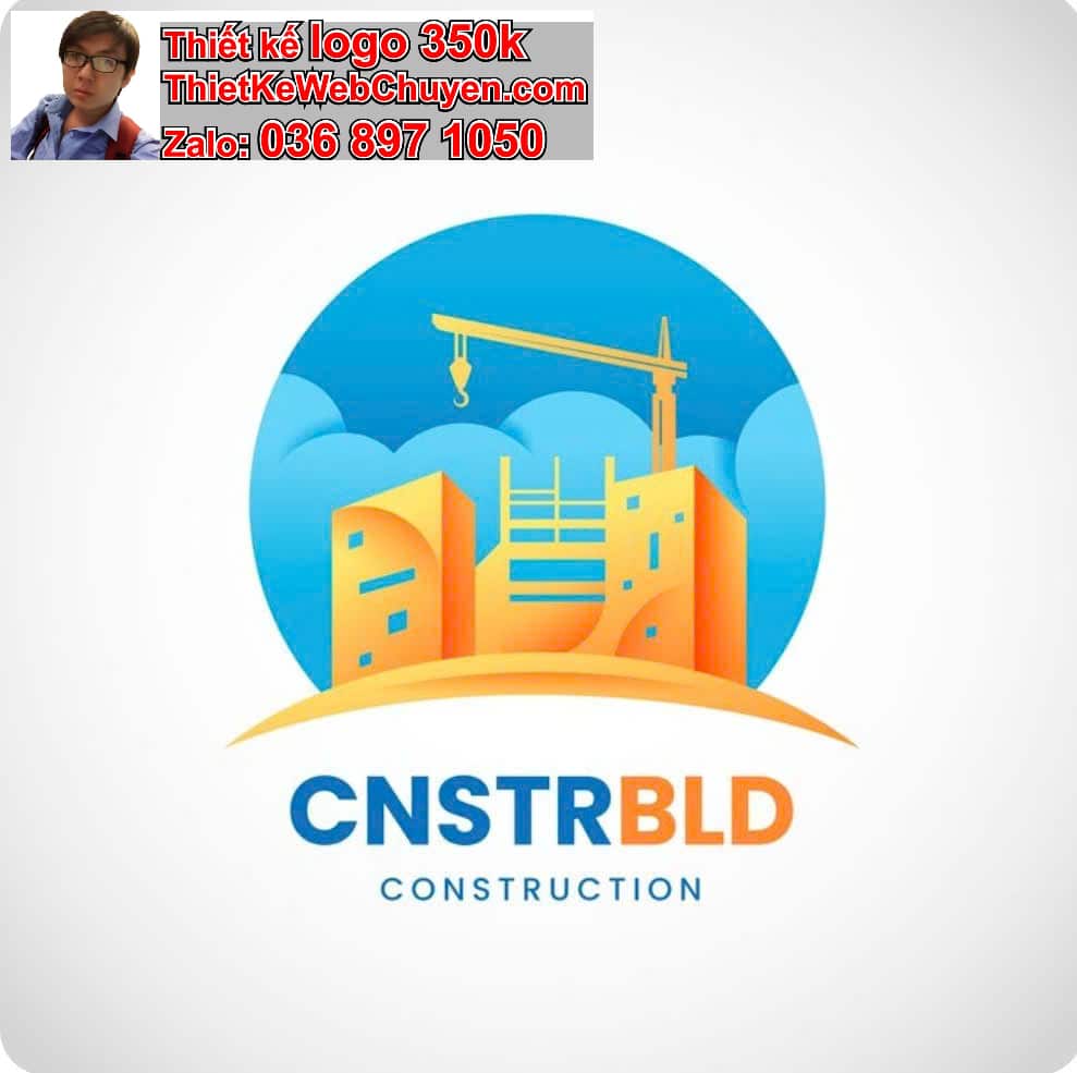 Thiết kế logo online Quản lý dự án xây dựng