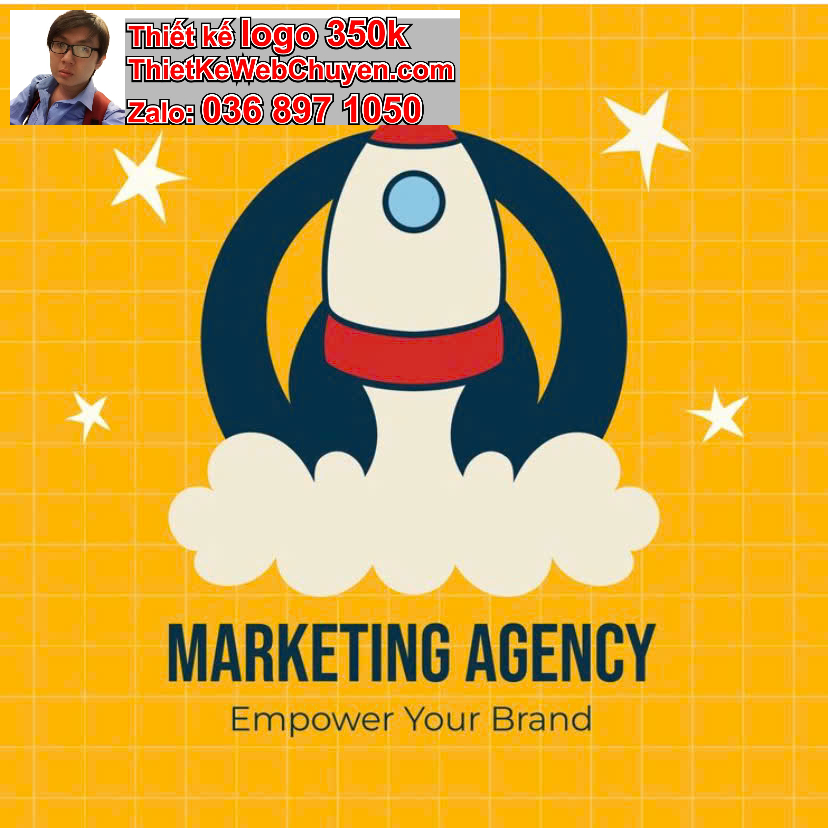 Thiết kế logo online agency 