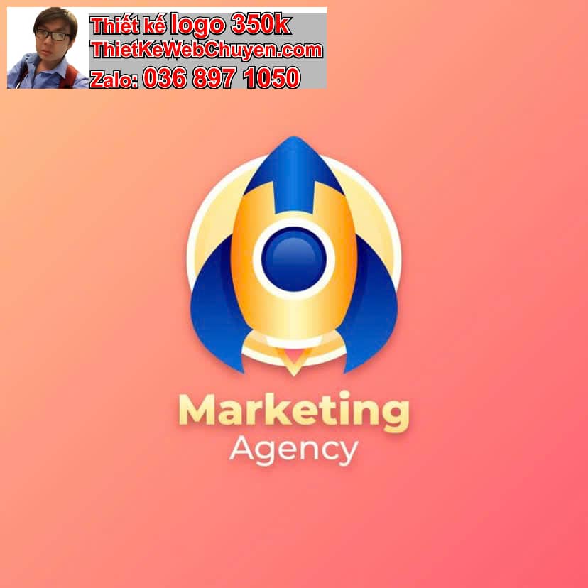 Thiết kế logo online agency 
