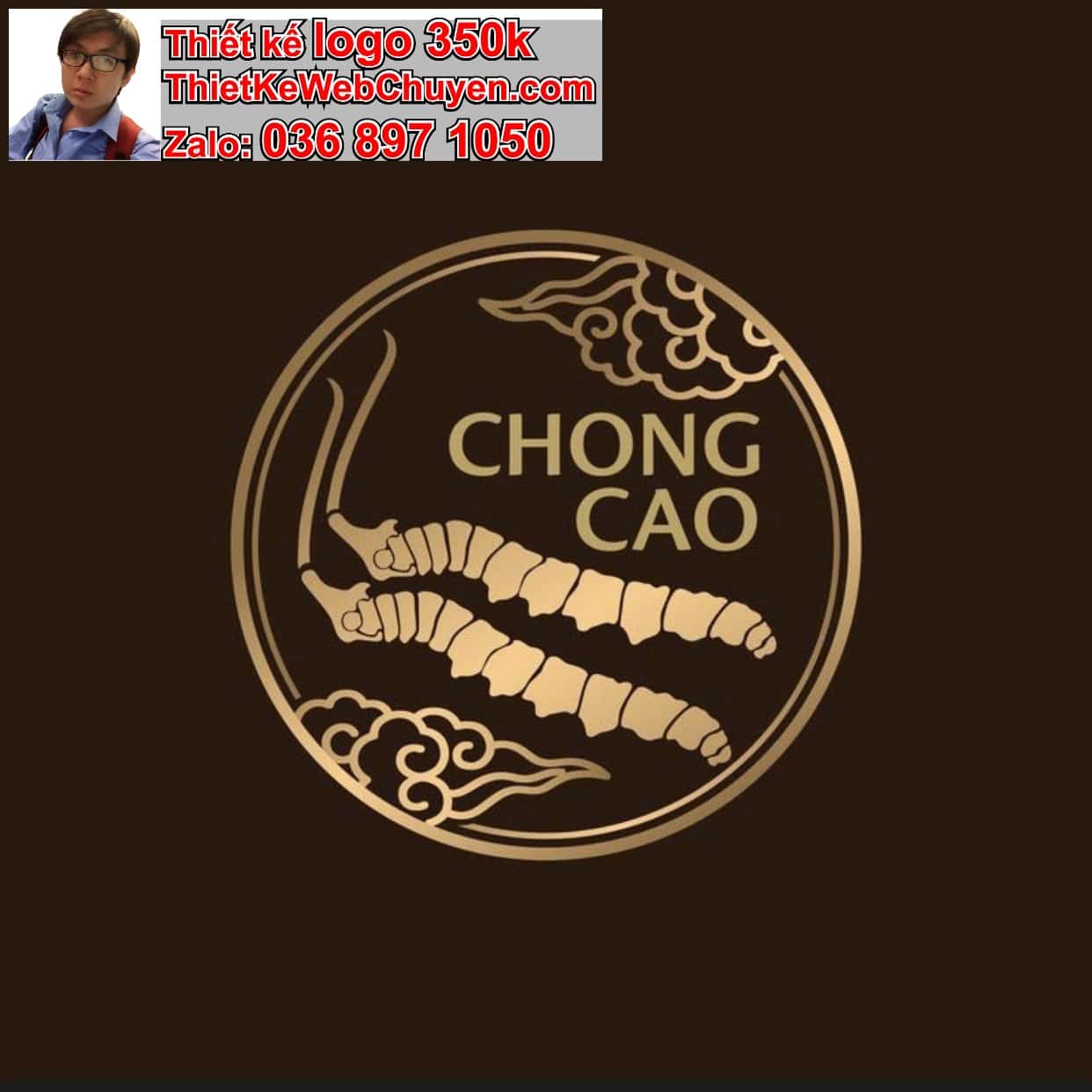 Thiết kế logo online bán ĐÔNG TRÙNG HẠ THẢO