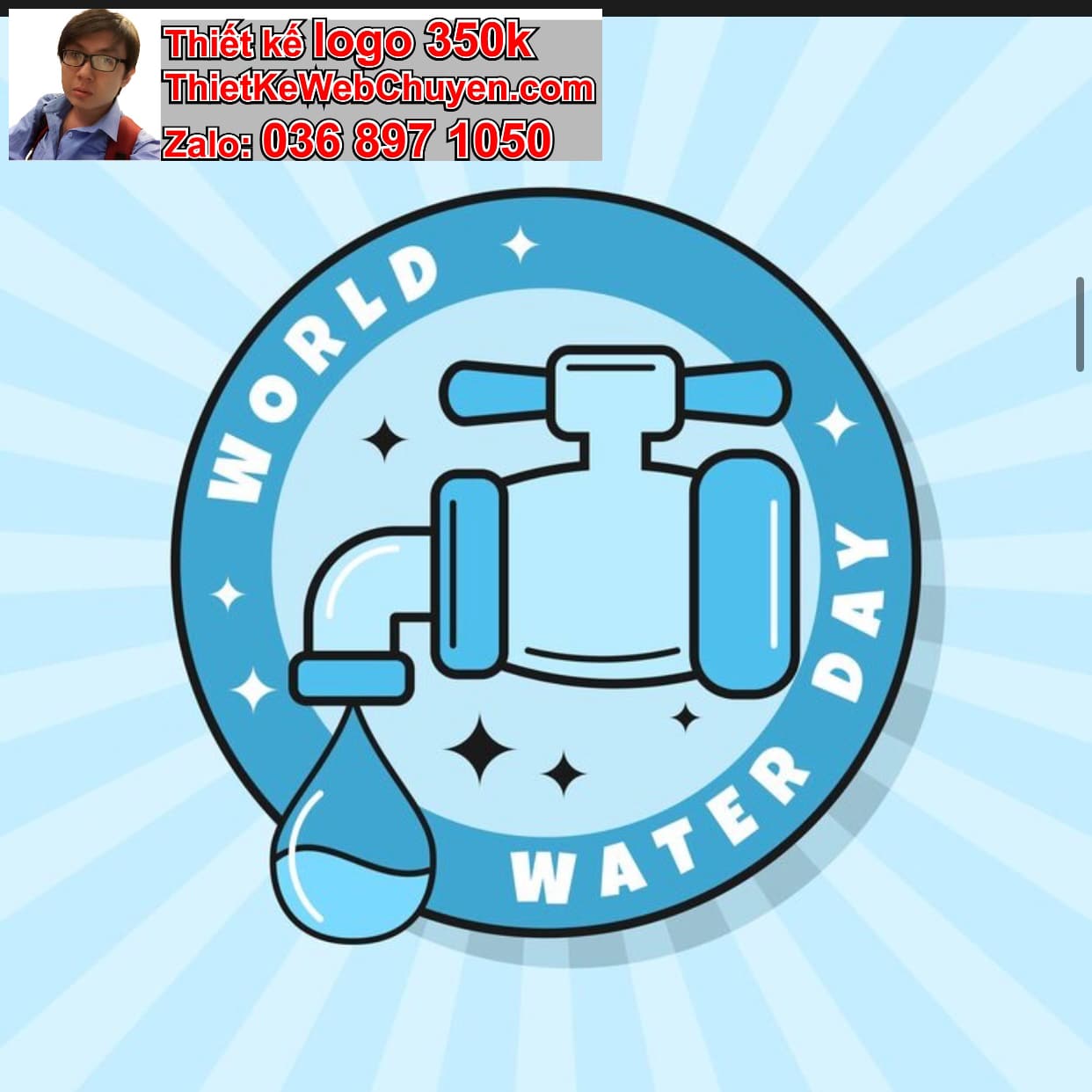 Thiết kế logo online bán Máy lọc nước