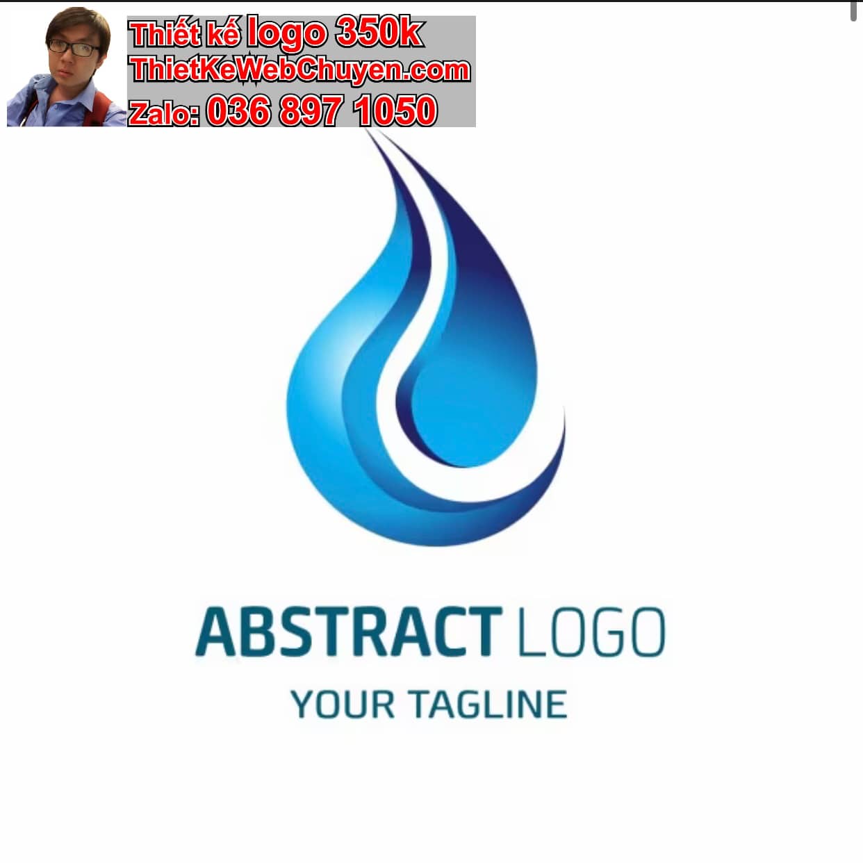 Thiết kế logo online bán Máy lọc nước