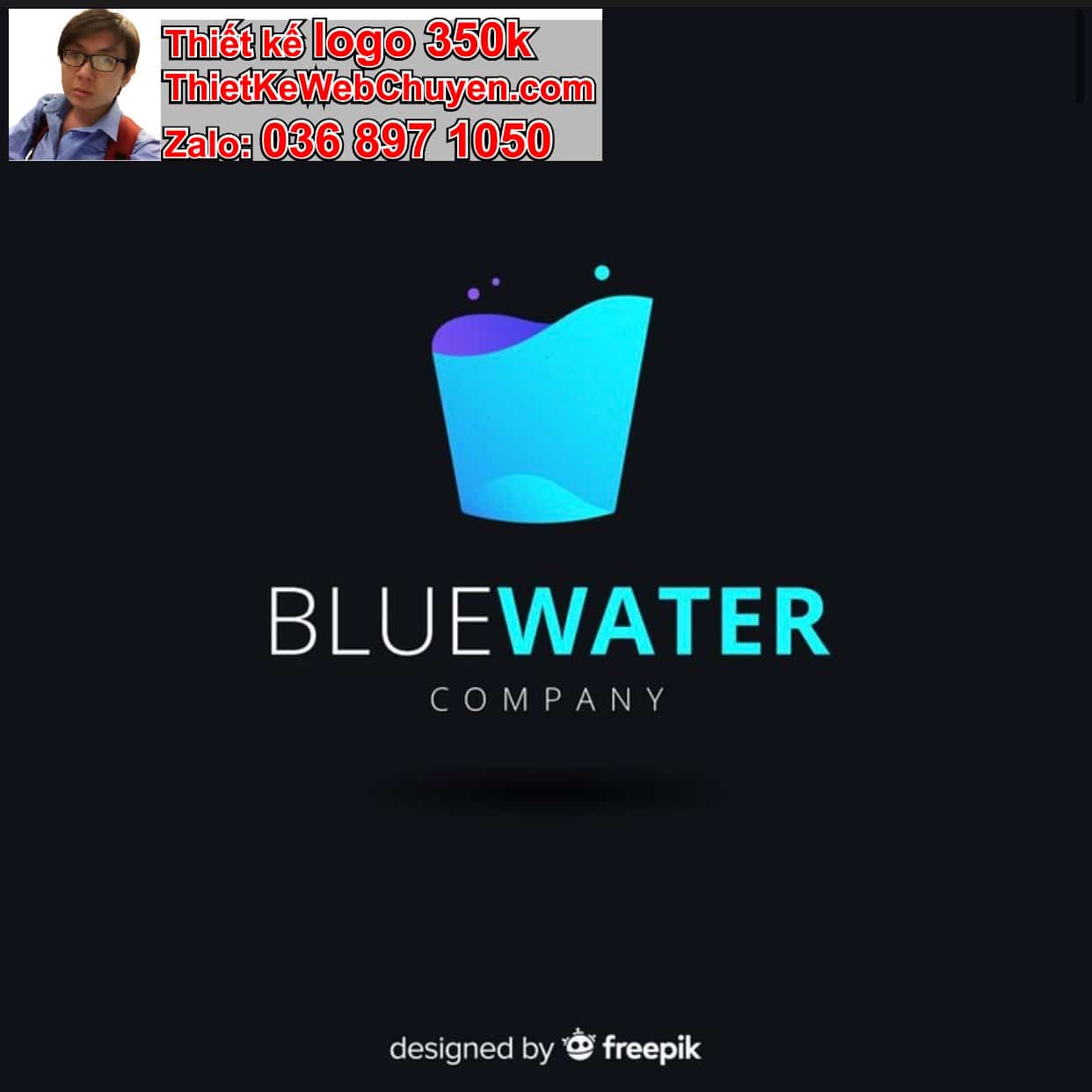 Thiết kế logo online bán Máy lọc nước