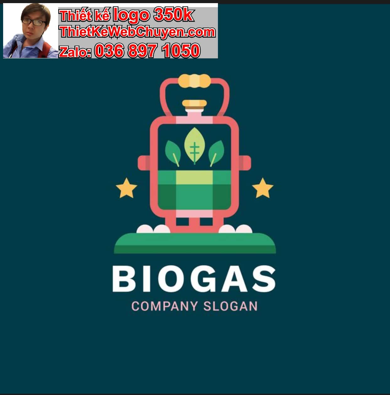 Thiết kế logo online bán Máy phát điện máy bơm