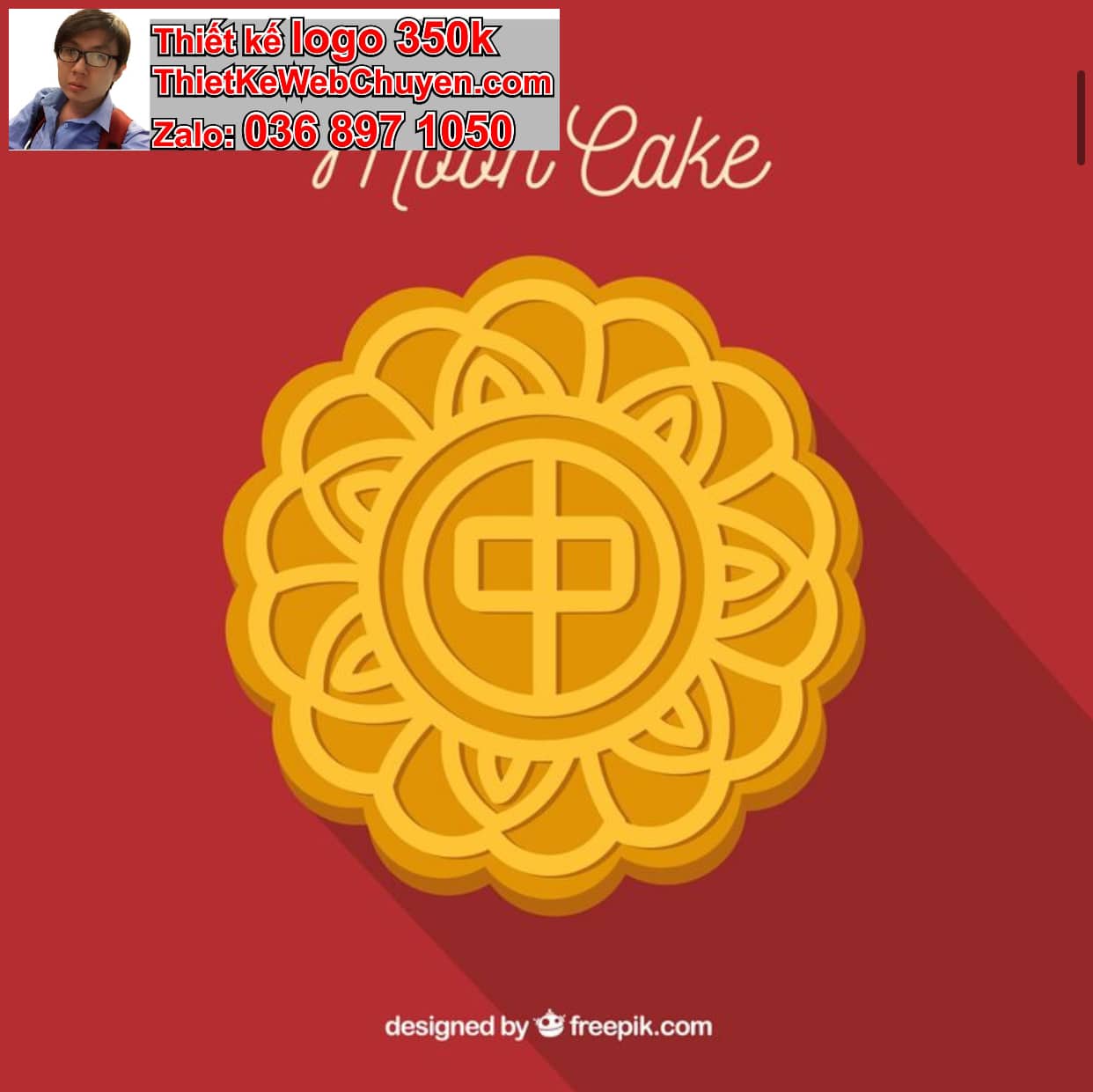 Thiết kế logo online bán bánh trung thu 