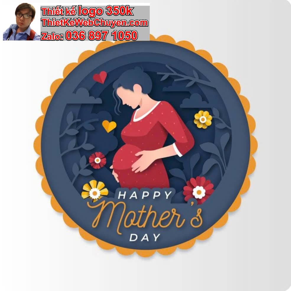 Thiết kế logo online bán đồ bầu