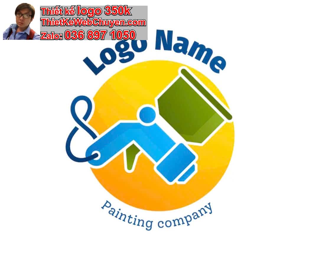 Thiết kế logo online bán đồ nhựa PVC Băng keo Màng PE