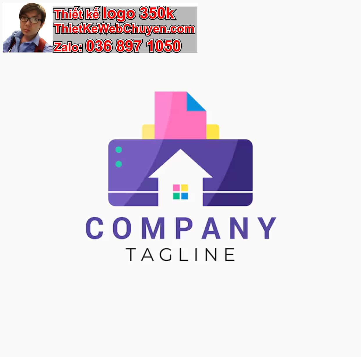 Thiết kế logo online bán dự án căn hộ