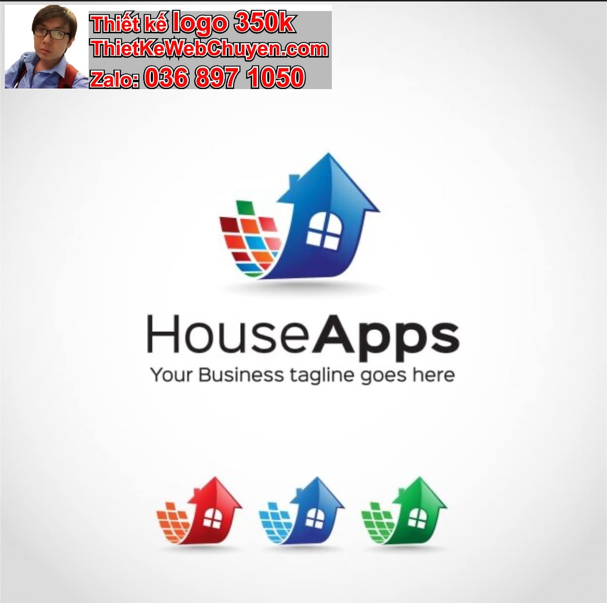 Thiết kế logo online bán dự án căn hộ