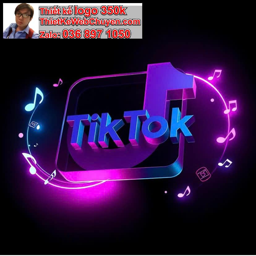 Thiết kế logo online bán hàng tiktok