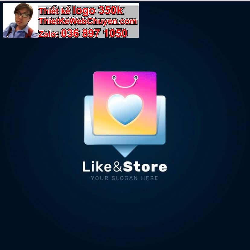 Thiết kế logo online bán hàng tiktok