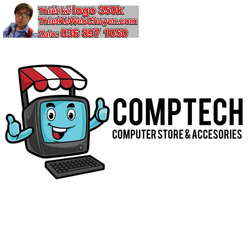 Thiết kế logo online bán khóa học trực tuyến