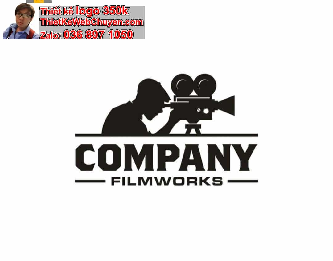 Thiết kế logo online bán máy ảnh máy quay phim