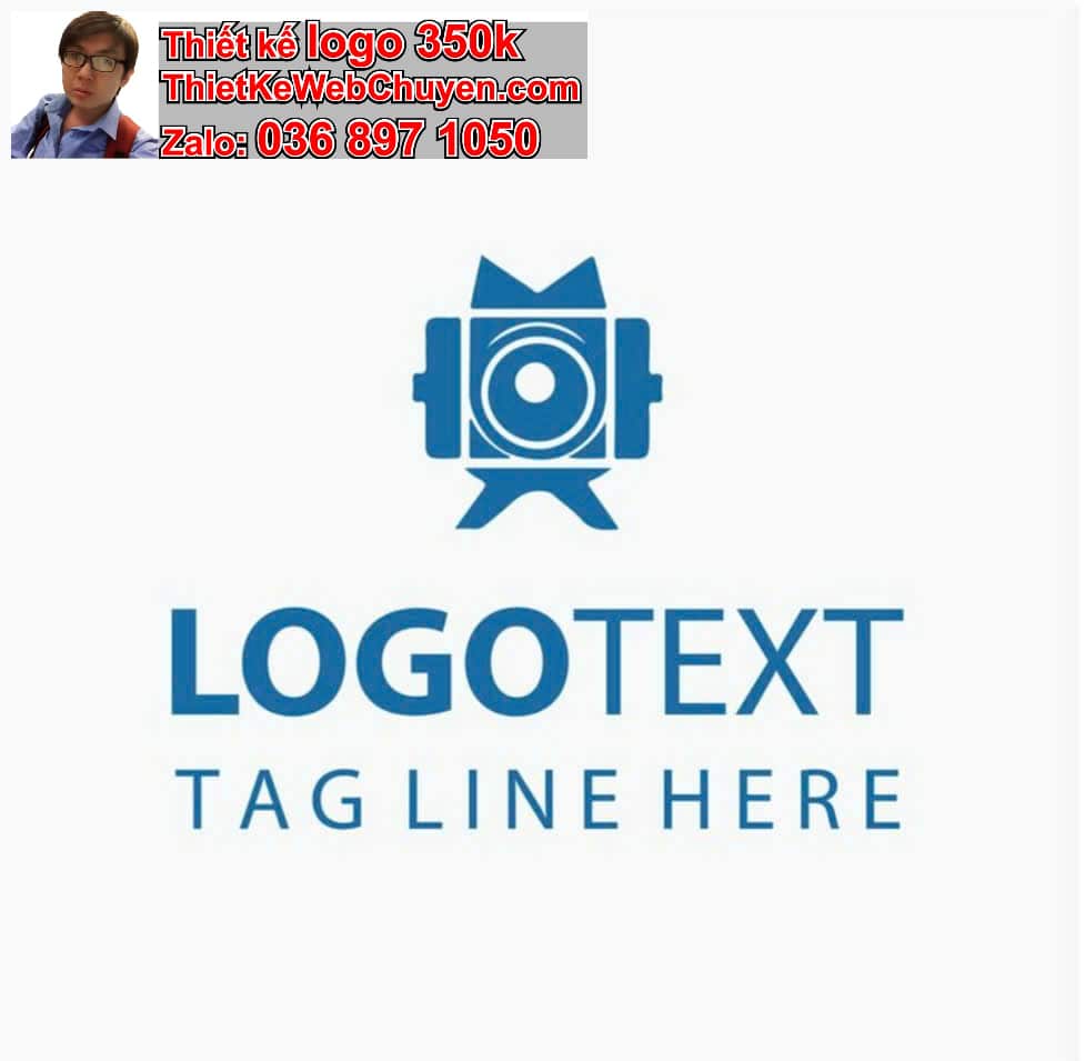 Thiết kế logo online bán máy ảnh máy quay phim