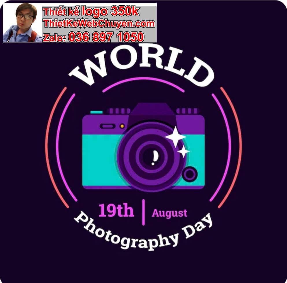 Thiết kế logo online bán máy ảnh máy quay phim