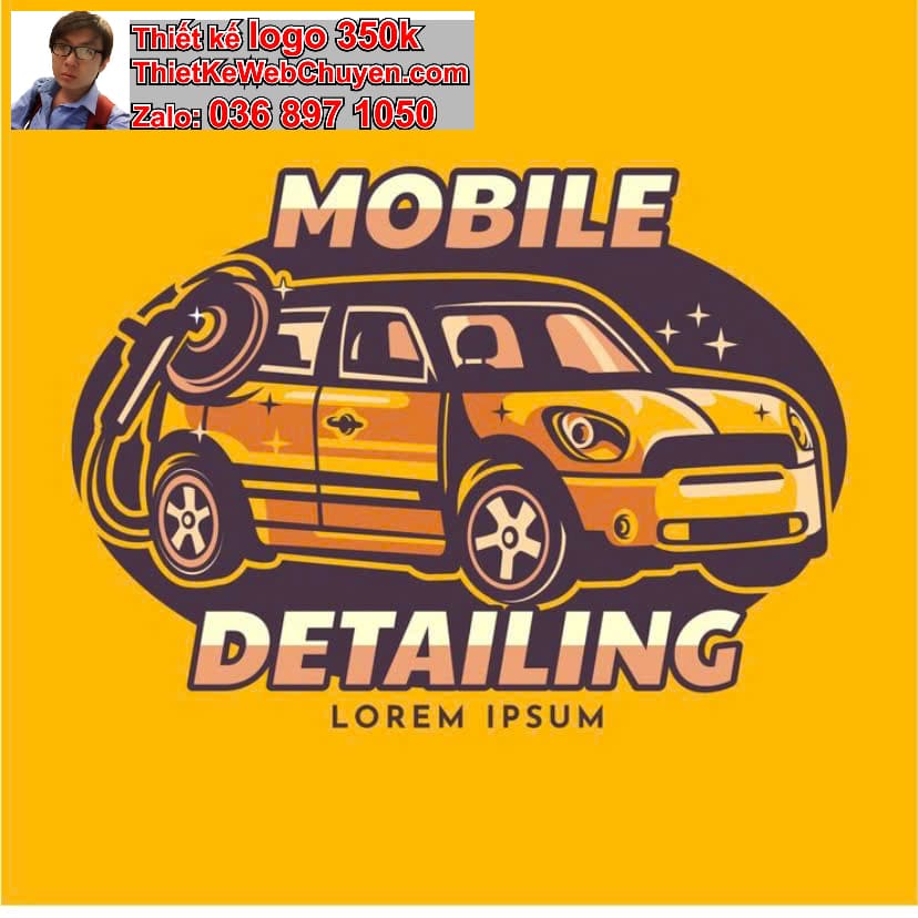 Thiết kế logo online bán ô tô xe hơi 